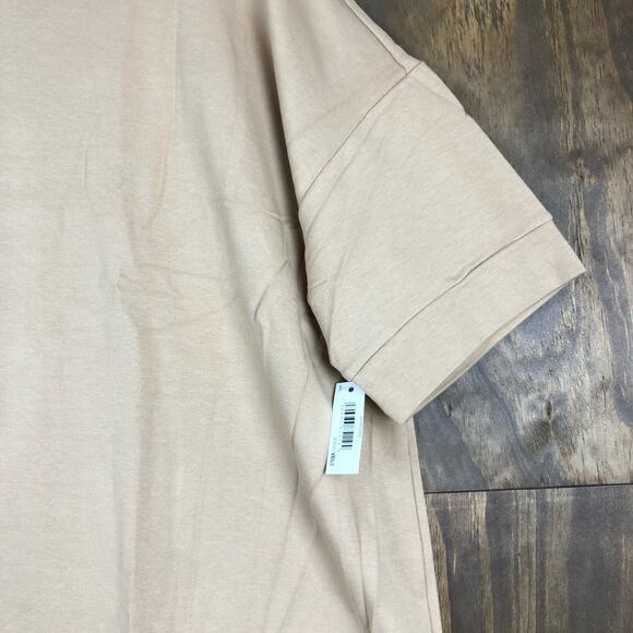 Daily Ritual Womens Sweater Brown Crew Neck Short Sleeve Modal Blend Stretch XXL - Picture 5 of 13